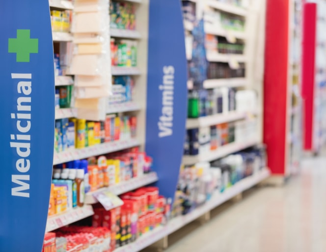 pharmacy aisle