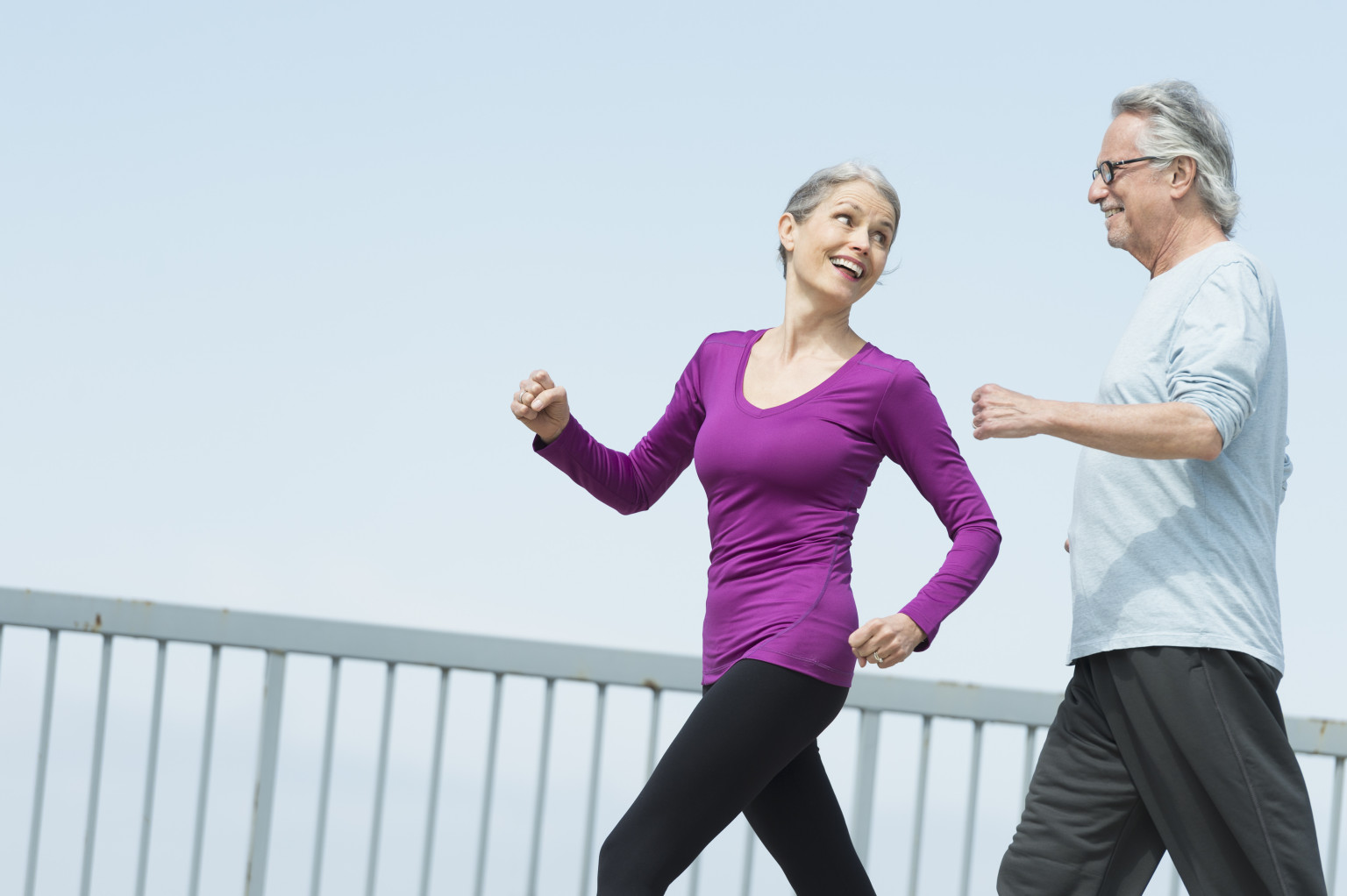 older people speed walking